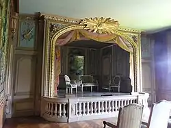 La salle de théâtre.