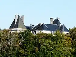 Le château de Fayolle.