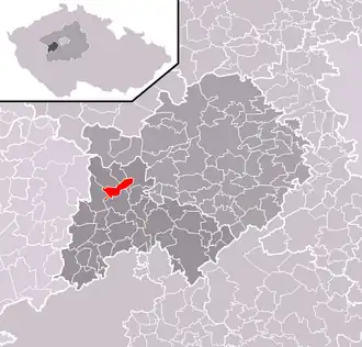 Localisation de Točník