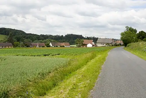 Tojice : vue du village.