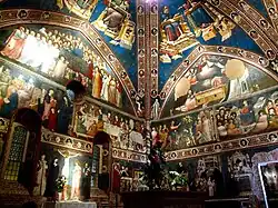 Fresques du Maître de Tolentino, basilique San Nicola de Tolentino, (1335-1345), Tolentino.