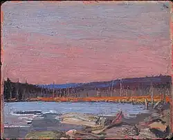 A Northern Lake (1913-1914) musée des beaux-arts de l'Ontario, Toronto