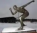 Statue en hommage à Tomas Gustafson réalisée par Thomas Qvarsebo