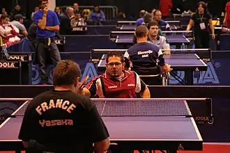 Image illustrative de l’article Tennis de table handisport
