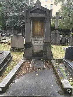 Sépulture de Jules Herman au Cimetière de l'Est à Lille