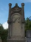 Tombe du cimetière juif d'Arlon