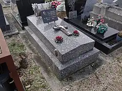 Tombe d'Octave Lapize.