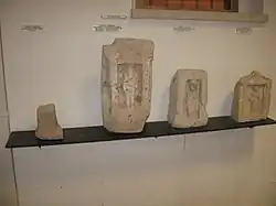 Tombes d'enfants d'époque phénicienne.