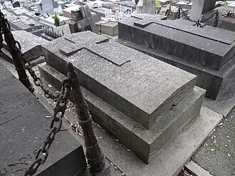 Tombe vide de Jean-Baptiste Pompallier.