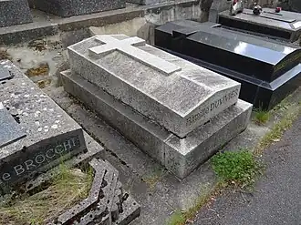 Tombe de Julien Duvivier.