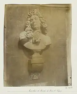 Buste du tombeau du maréchal de Créquy