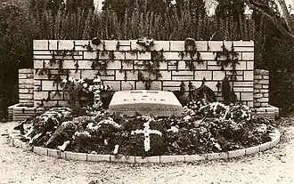 Sépulture de la reine Hélène d'Italie.