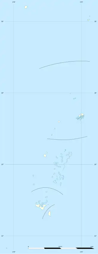 Voir sur la carte administrative des Tonga