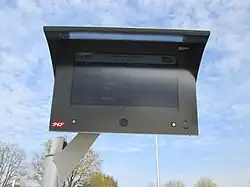 Écran d'information.