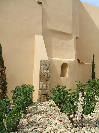 Vestiges du chevet roman