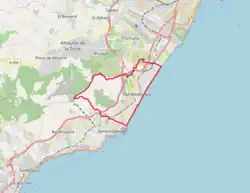 Avec les communes environnantes