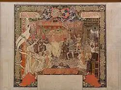 Le Mariage d'Anne de Bretagne.