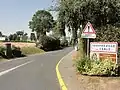 Entrée de Touffreville-la-Cable