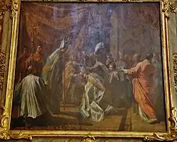 Tableau du chœur (Jean-Baptiste Despax).