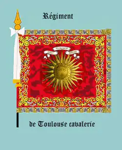 régiment de Toulouse cavalerie, avers