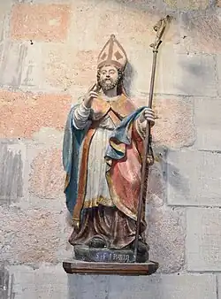 Statue de Saint-Firmin.