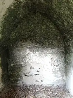 Salle voûtée de la tour no&nbsp;8 de la Recepte.