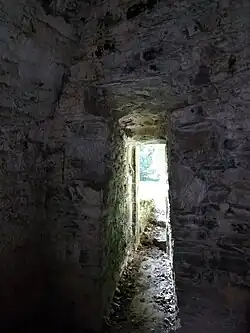 Intérieur de la tour no&nbsp;9 de la Recepte.