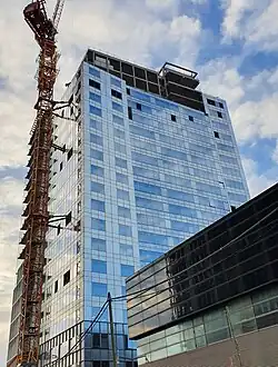 La Tour Mirabeau en travaux