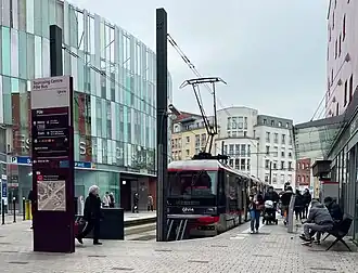 La station du Tramway en 2023.