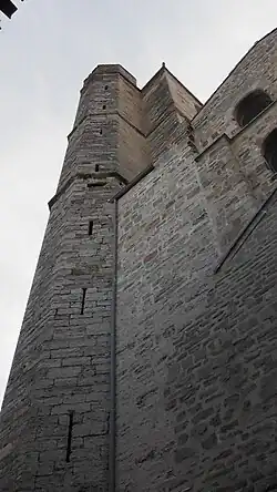 Tourelle d'accès au clocher.