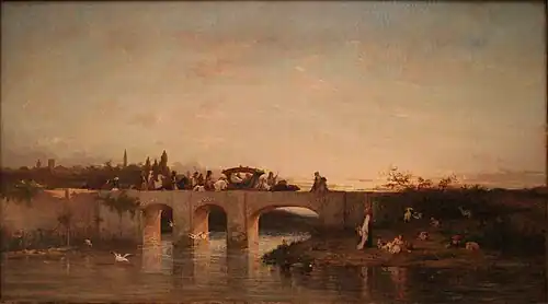 Promenades de femmes turques en Asie ; Soleil couchant (1863), Montpellier, musée Fabre.