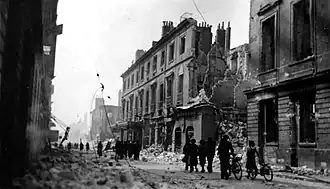 Rue Royale, rue Nationale, 1940