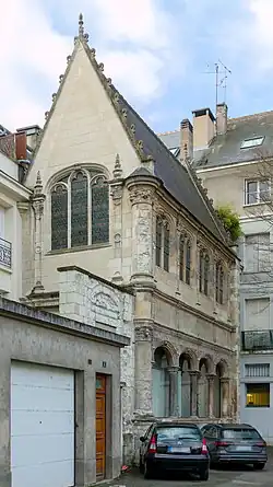 Galerie et chapelle de l'aile sud.