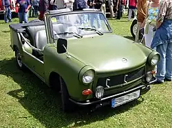 Une Trabant 601 « Kübel ».