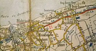 Voir la carte de la ligne.