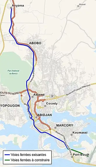 Image illustrative de l’article Métro d'Abidjan