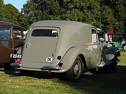 Traction fourgonnette.