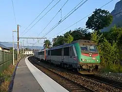 Train de marchandises.