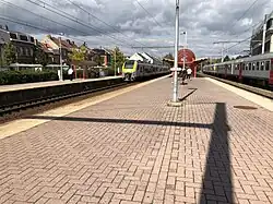 Trains à quai en 2018