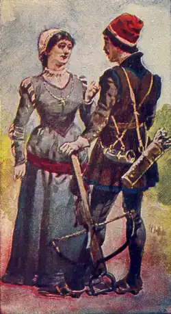 Trajos do Século XV, aquarelle dans Quadros da História de Portugal (1917).