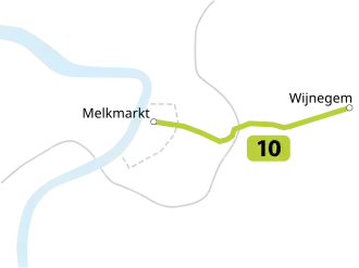 Voir la carte de la ligne.