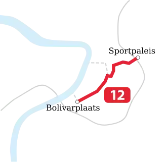 Voir la carte de la ligne.