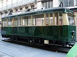 Motrice Jeumont no&nbsp;79, en service de 1947 à 1957, préservée par l'AMTUIR.