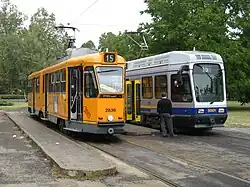 Tramways Fiat 2800 et Cityway I GTT Turin (2009)
