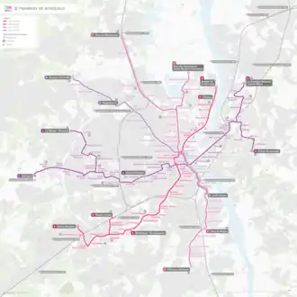 Image illustrative de l’article Tramway de Bordeaux