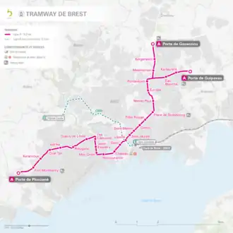 Image illustrative de l’article Tramway de Brest