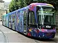 Tramway citadis de Grenoble durant le SAFGAM 2019