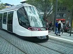 Arrière d'une des rames Citadis II