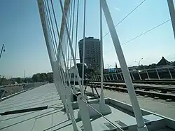 Rame Citadis I franchissant la frontière franco-allemande