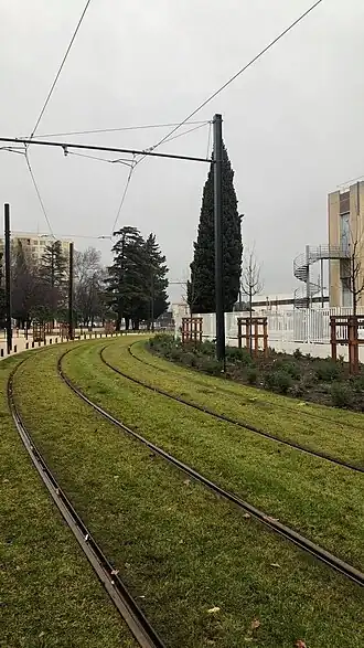 Voies proches de la Station Barbière - Cap Sud
